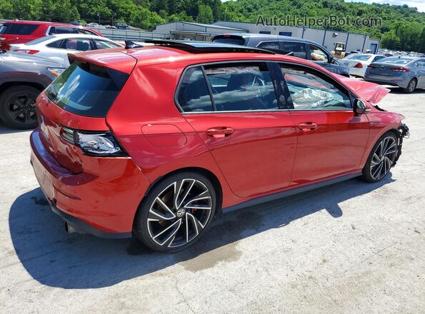WVW587CD6NW149006 2022 VOLKSWAGEN GTI Red Rear right
