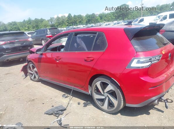 WVW6A7CD4PW120213 2023 VOLKSWAGEN GOLF Red Widok wnętrza z tyłu