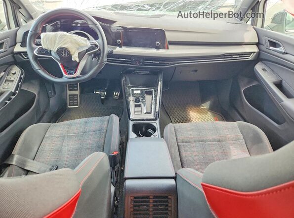 WVW8A7CD6PW195357 2023 VOLKSWAGEN GTI White Առջևի վահանակի տեսք