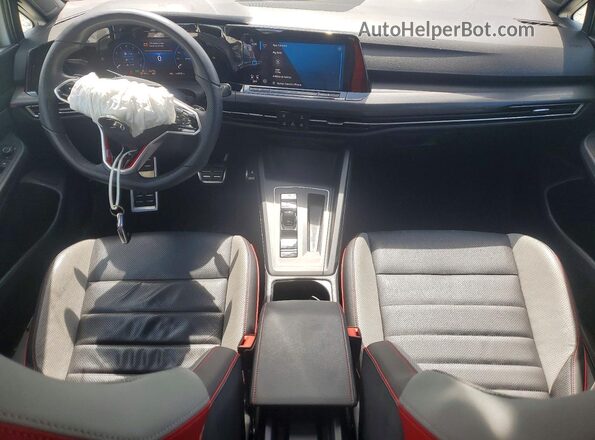 WVW987CD5NW204837 2022 VOLKSWAGEN GTI White Dashboard view