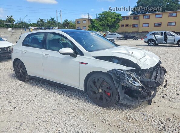 WVW987CD5NW204837 2022 VOLKSWAGEN GTI White Front right