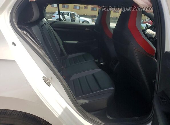 WVW987CD5NW204837 2022 VOLKSWAGEN GTI White Rear seats view
