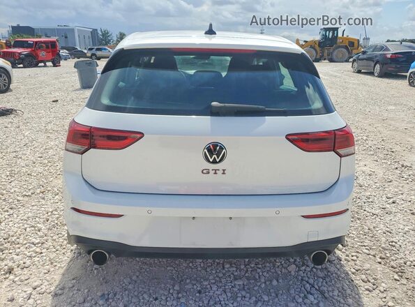 WVW987CD5NW204837 2022 VOLKSWAGEN GTI White Rear view