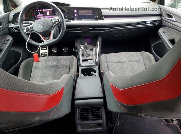 WVW9A7CD3PW205248 2023 VOLKSWAGEN GTI Black Вид панелі приладів