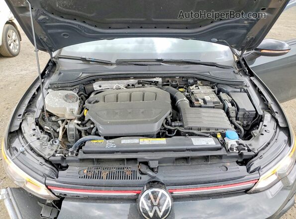 WVW9A7CD3PW205248 2023 VOLKSWAGEN GTI Black Вид підкапотного простору