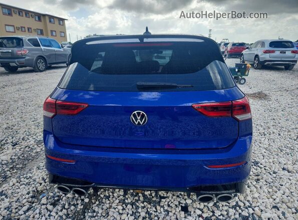 WVWAB7CD1PW188931 2023 VOLKSWAGEN GOLF Синий Вид сзади