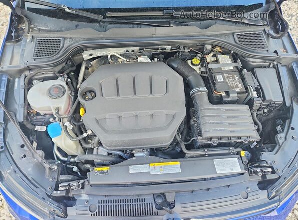 WVWAB7CD1PW188931 2023 VOLKSWAGEN GOLF Синий Вид задней части салона