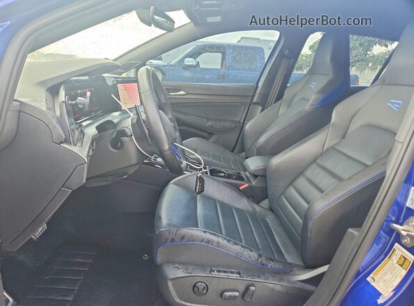 WVWAB7CD1PW188931 2023 VOLKSWAGEN GOLF Синий Вид салона спереди