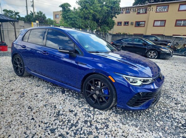 WVWAB7CD1PW188931 2023 VOLKSWAGEN GOLF Синий Передняя правая четверть