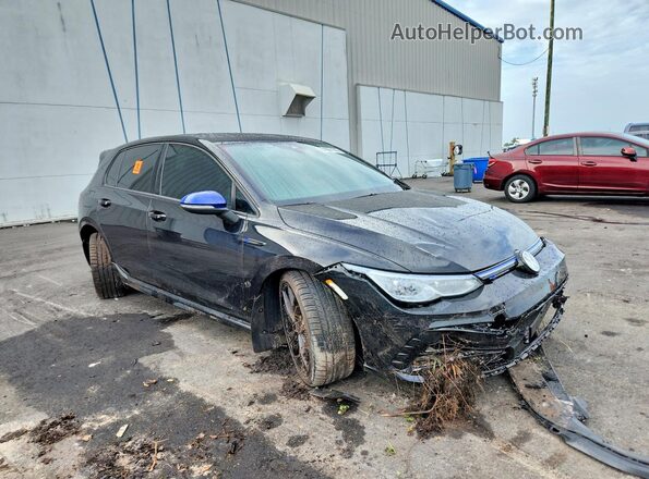 WVWAB7CD6PW164589 2023 VOLKSWAGEN GOLF Черный Передняя правая четверть