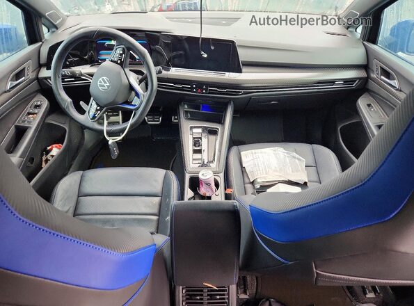 WVWAB7CD6PW164589 2023 VOLKSWAGEN GOLF Черный Вид панели приборов