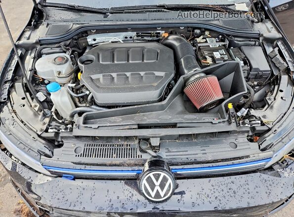 WVWAB7CD6PW164589 2023 VOLKSWAGEN GOLF Черный Вид задней части салона