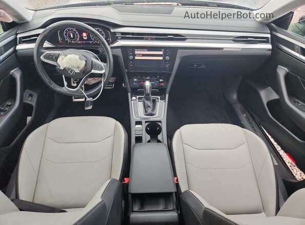 WVWAR7AN3ME003867 2021 VOLKSWAGEN ARTEON Black Առջևի վահանակի տեսք