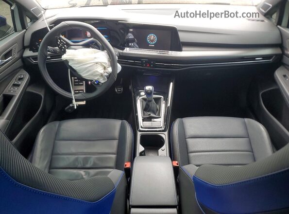 WVWBB7CD4PW198342 2023 VOLKSWAGEN GOLF White წინა პანელის ხედი