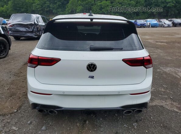 WVWBB7CD4PW198342 2023 VOLKSWAGEN GOLF White უკანა ხედი