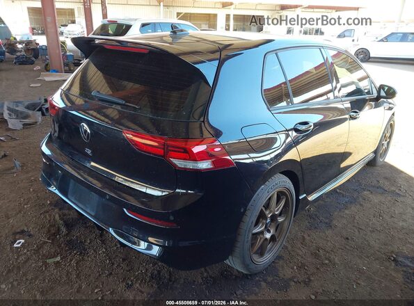 WVWEB7CD6NW169130 2022 VOLKSWAGEN GOLF Черный Задняя правая четверть