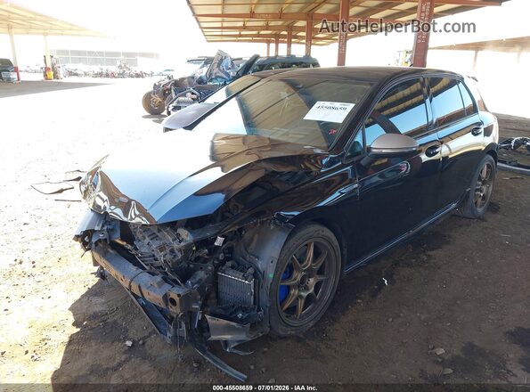 WVWEB7CD6NW169130 2022 VOLKSWAGEN GOLF Черный Передняя левая четверть