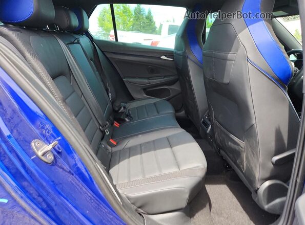 WVWEB7CD8RW149807 2024 VOLKSWAGEN GOLF Blue Rear seats view