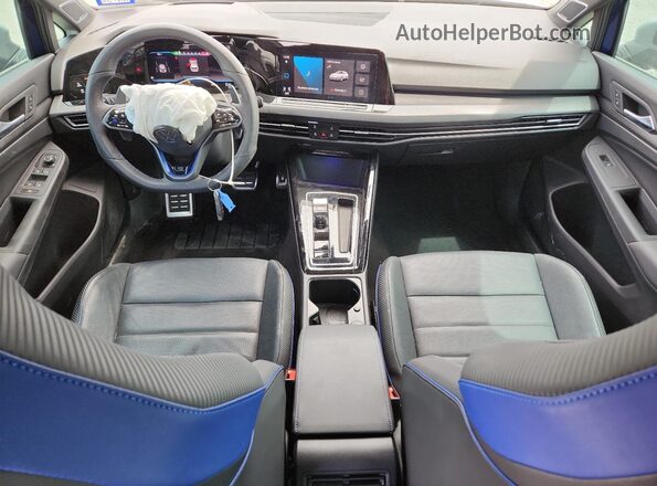 WVWEB7CD8RW149807 2024 VOLKSWAGEN GOLF Blue Dashboard view