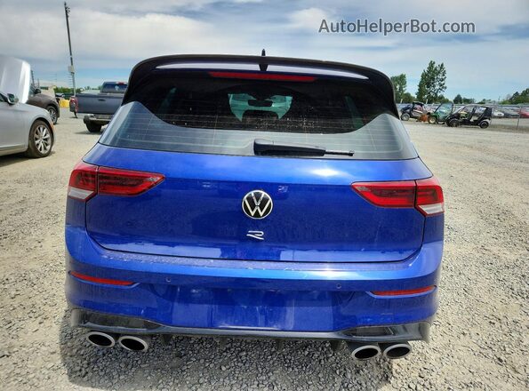WVWEB7CD8RW149807 2024 VOLKSWAGEN GOLF Blue Rear view