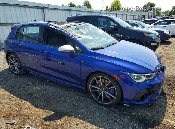 WVWEB7CD9RW219377 2024 VOLKSWAGEN GOLF Blue Przód prawy