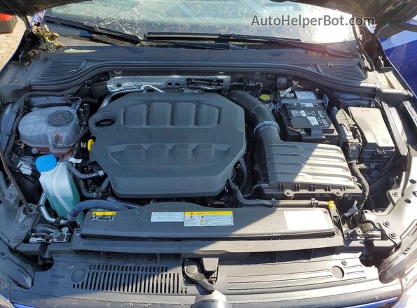 WVWEB7CD9RW219377 2024 VOLKSWAGEN GOLF Blue Widok wnętrza z tyłu