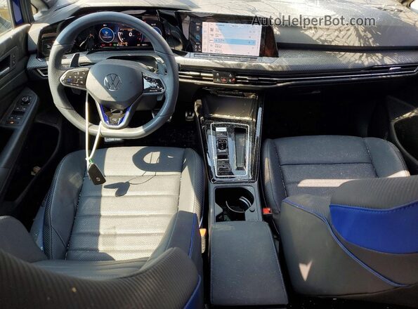 WVWEB7CD9RW219377 2024 VOLKSWAGEN GOLF Blue Widok deski rozdzielczej