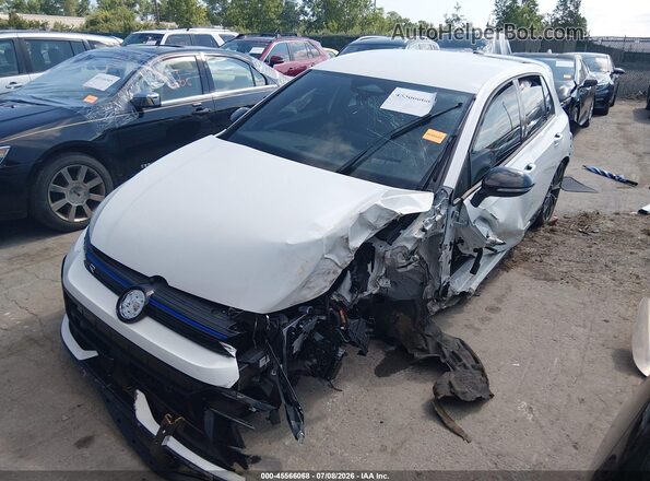 WVWEF7CD1TW256385 2026 VOLKSWAGEN GOLF White წინა მარცხენა ხედი სამი მეოთხედიდან
