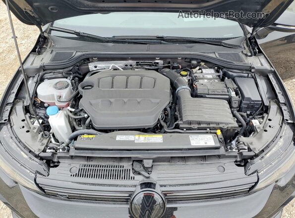 WVWFB7CD0SW213378 2025 VOLKSWAGEN GOLF Black Սալոնի հետևի տեսք