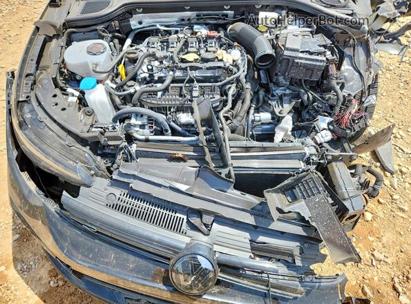 WVWFB7CD1SW258443 2025 VOLKSWAGEN GOLF Black ძრავის განყოფილების ხედი