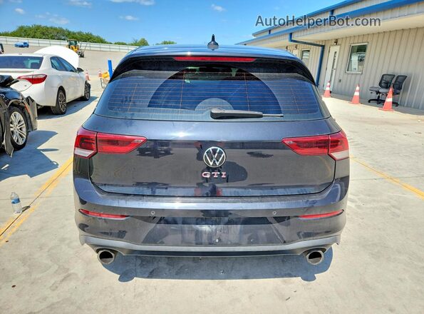 WVWG87CD1NW180558 2022 VOLKSWAGEN GTI Black Rear view