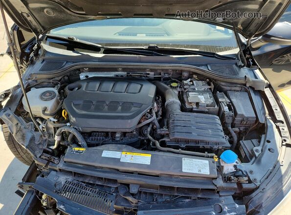 WVWG87CD1NW180558 2022 VOLKSWAGEN GTI Black Engine compartment view