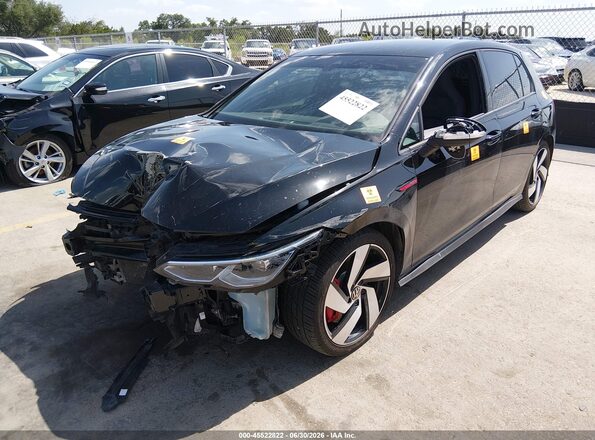 WVWGA7CD3RW213179 2024 VOLKSWAGEN GOLF Черный Передняя левая четверть