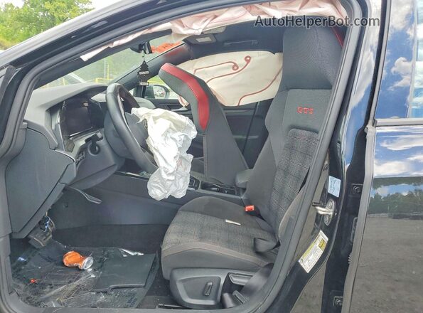 WVWGA7CD3RW213229 2024 VOLKSWAGEN GTI Black Вид салону спереду