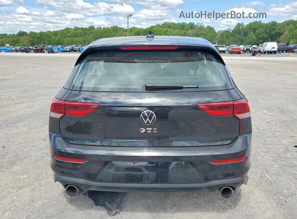 WVWGA7CD3RW213229 2024 VOLKSWAGEN GTI Black Вид ззаду