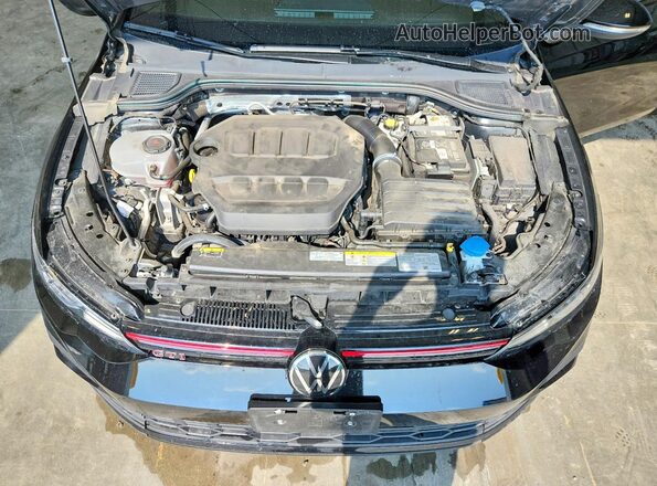 WVWGA7CDXRW214653 2024 VOLKSWAGEN GTI Black უკანა სალონის ხედი