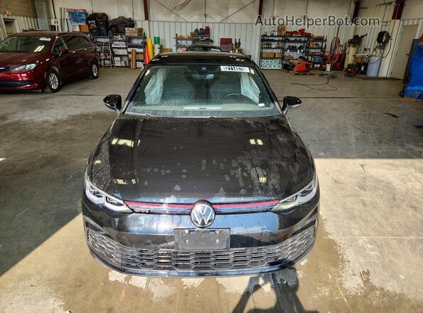 WVWGA7CDXRW214653 2024 VOLKSWAGEN GTI Black წინა ხედი