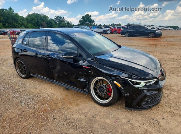 WVWHA7CD0RW142673 2024 VOLKSWAGEN GTI Черный Передняя правая четверть