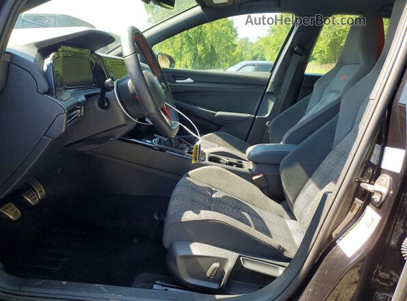 WVWHA7CD6RW137610 2024 VOLKSWAGEN GTI Black Widok wnętrza z przodu