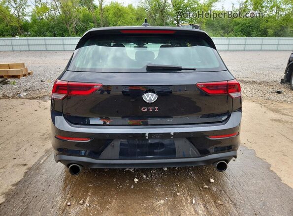 WVWHA7CD7RW126146 2024 VOLKSWAGEN GTI Black Вид ззаду