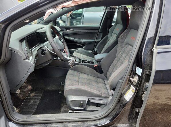 WVWHA7CD7RW126146 2024 VOLKSWAGEN GTI Black Вид салону спереду