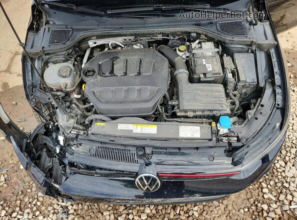 WVWHA7CD7RW126146 2024 VOLKSWAGEN GTI Black Вид задньої частини салону