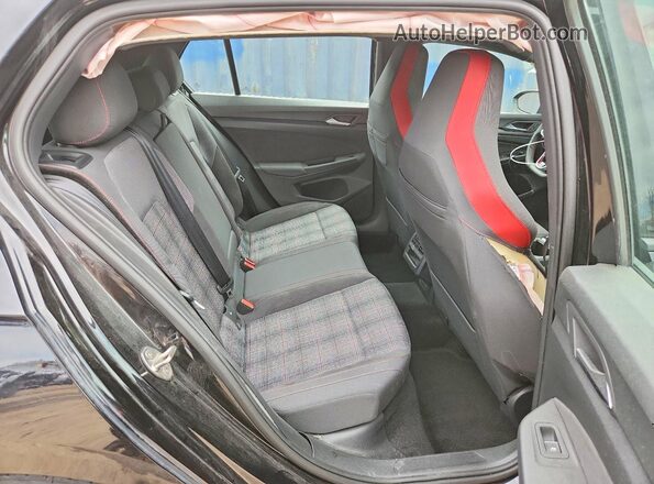 WVWHA7CD7RW126146 2024 VOLKSWAGEN GTI Black Вид задніх сидінь