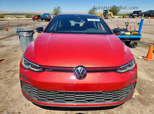 WVWHA7CD8RW230385 2024 VOLKSWAGEN GTI Red Դիմացի տեսք