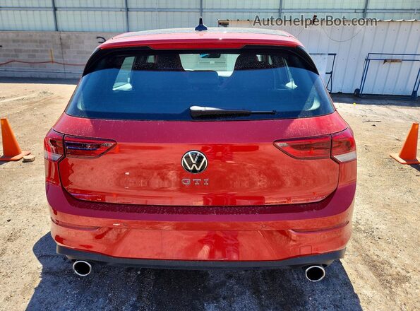 WVWHA7CD8RW230385 2024 VOLKSWAGEN GTI Red Հետևի տեսք