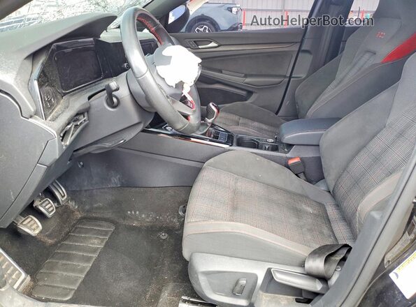 WVWHA7CDXRW144334 2024 VOLKSWAGEN GTI Black Вид салону спереду