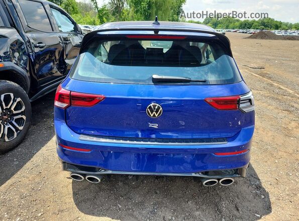 WVWJF7CD3TW177217 2026 VOLKSWAGEN GOLF Blue Rear view