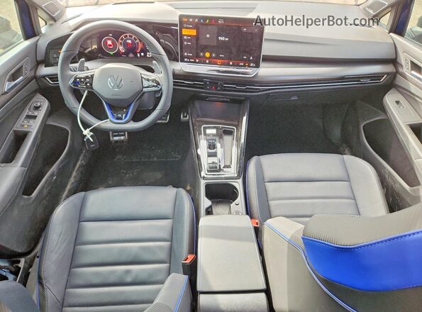 WVWKB7CD1SW233993 2025 VOLKSWAGEN GOLF Blue Widok deski rozdzielczej