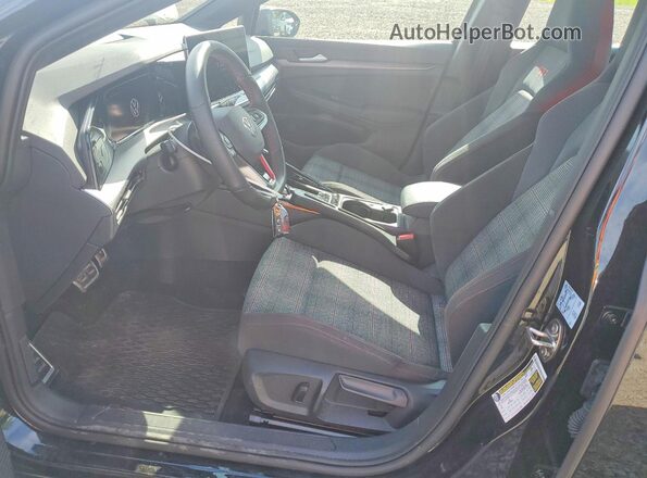 WVWLA7CDXSW233966 2025 VOLKSWAGEN GTI Black წინა სალონის ხედი