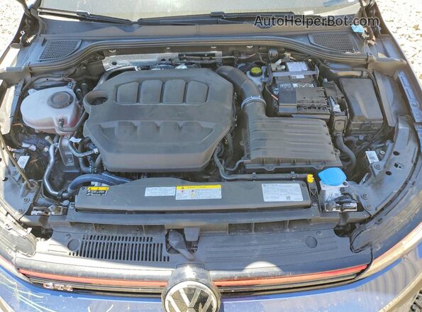 WVWLE7CD5TW163315 2026 VOLKSWAGEN GTI Blue Widok wnętrza z tyłu